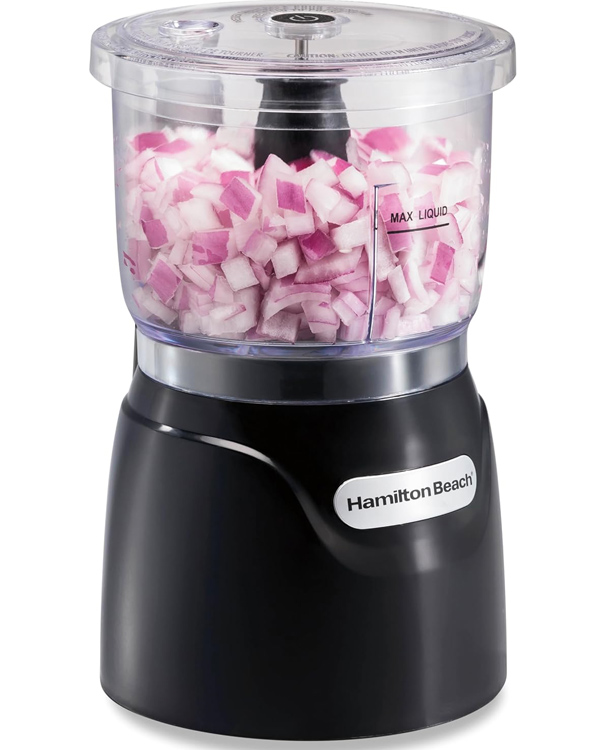 Hamilton Beach Electric Vegetable Chopper And Mini Food-Processor
