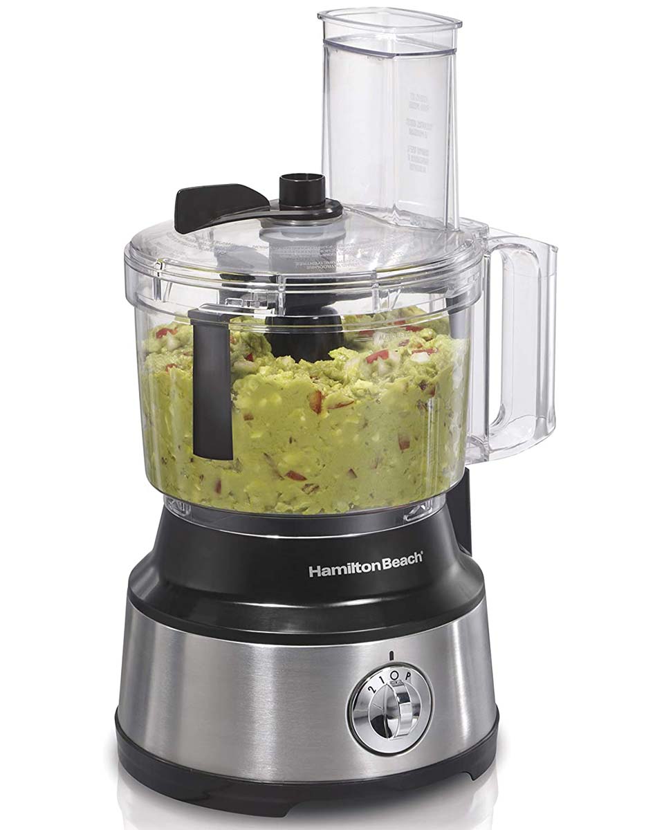 Hamilton Beach Stainless Steel 10-Cup Food Processor 