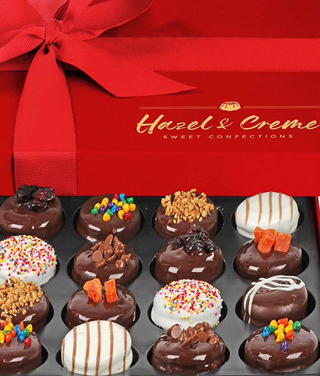 Hazel & Creme Chocolate Covered Cookie Gift