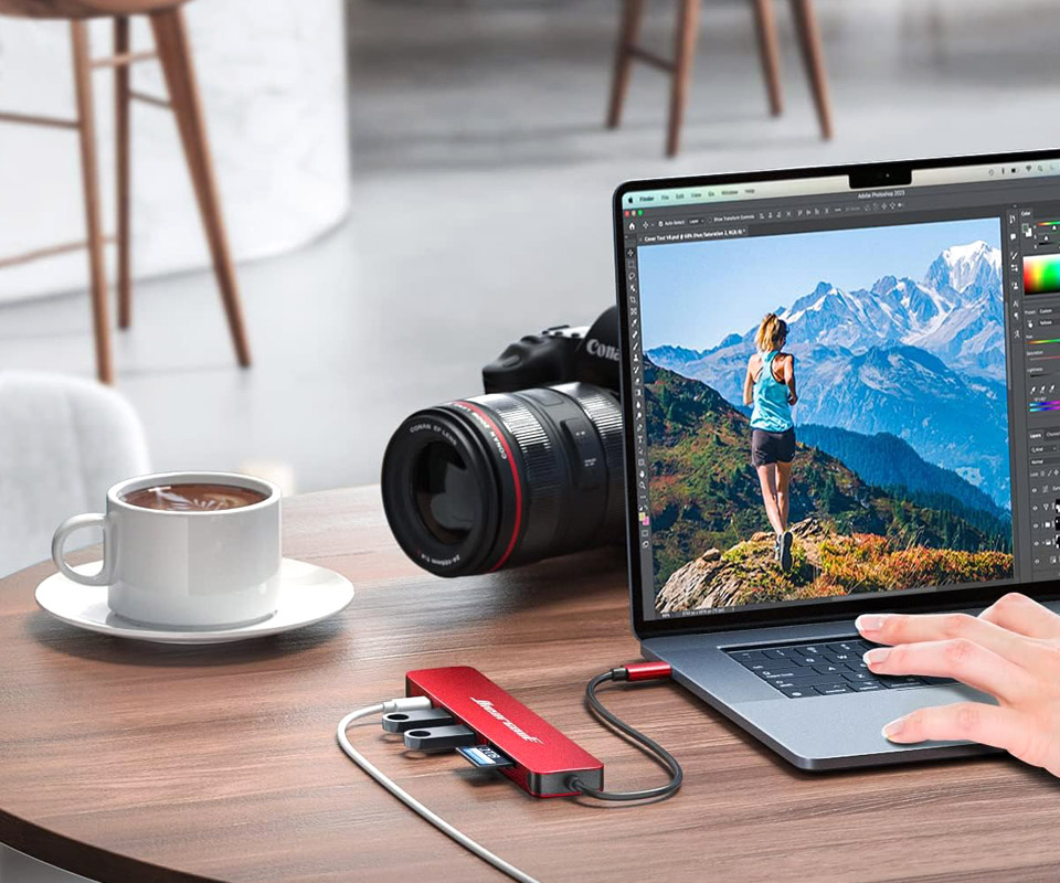 Hiearcool 7-In-1 USB C Multi-Port Hub