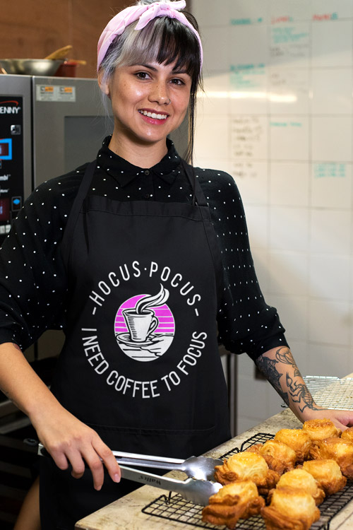 Hocus Pocus I Need Coffee To Focus Apron