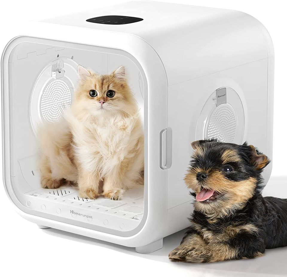 Homerunpet Drybo Automatic Pet Dryer For Cats And Small Dogs