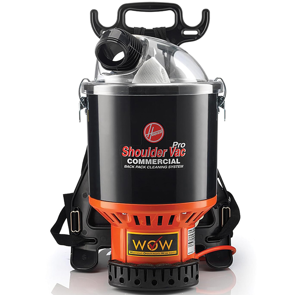 Hoover Commercial Vac Pro Backpack Bagged Vacuum Cleaner