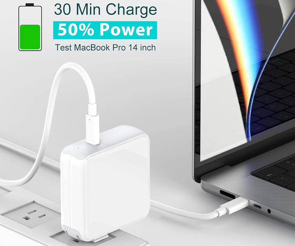 IFEART 96W USB C Power Adapter For MacBook Pro