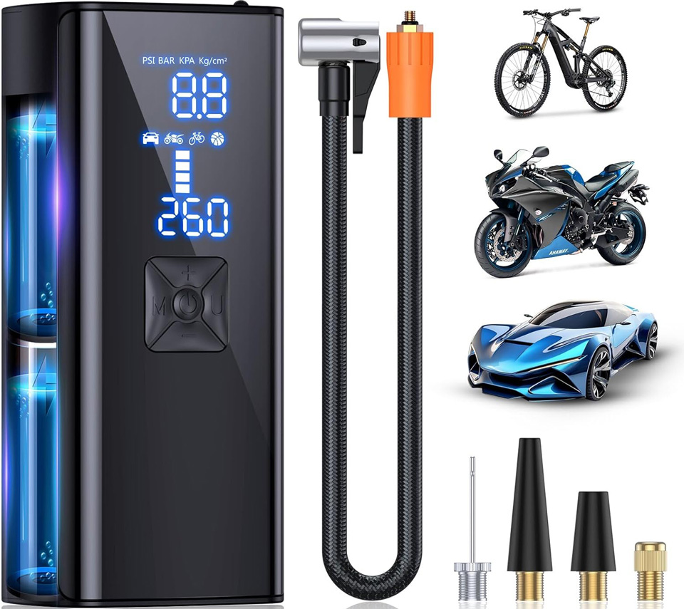 ILTIDE  Portable Tire Inflator Air Compressor