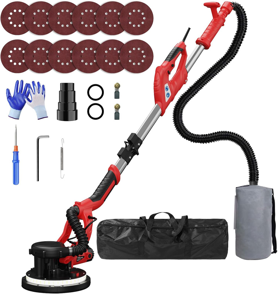 IMQUALI Drywall Sander With Vacuum Dust Collector