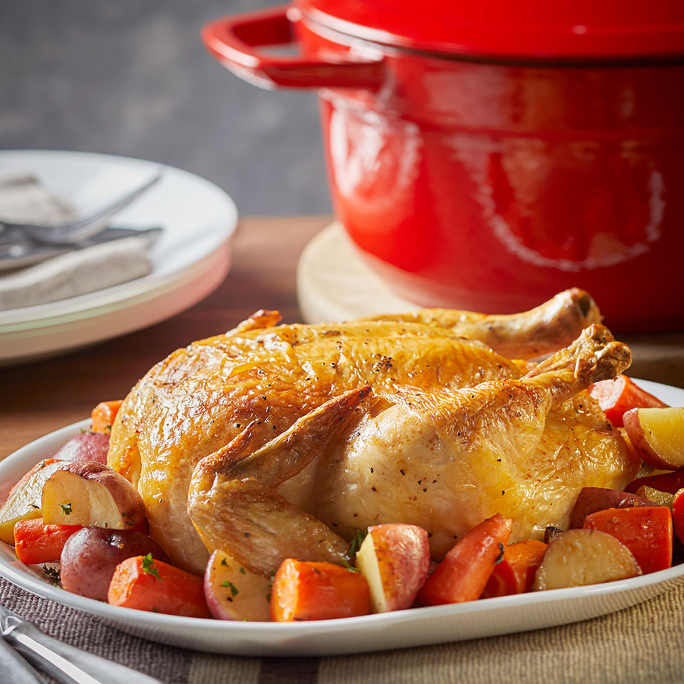 Instant Dutch Oven Family Chicken Dinner