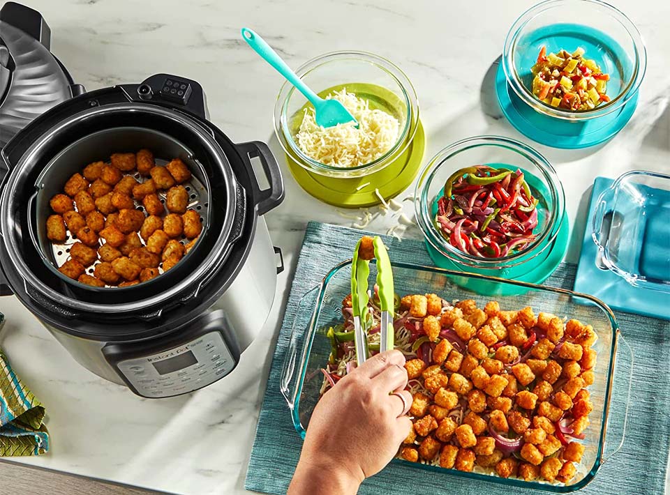 Instant Pot Duo Crisp 11-in-1 Electric Pressure Cooker