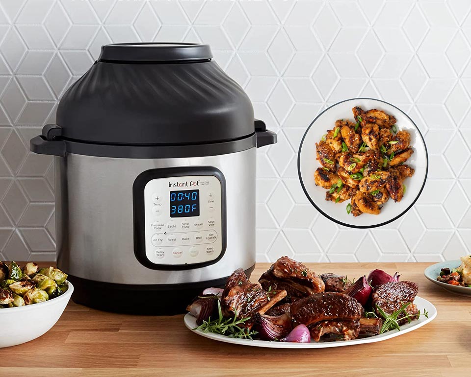 Instant Pot Duo Crisp 11-in-1 Electric Pressure Cooker