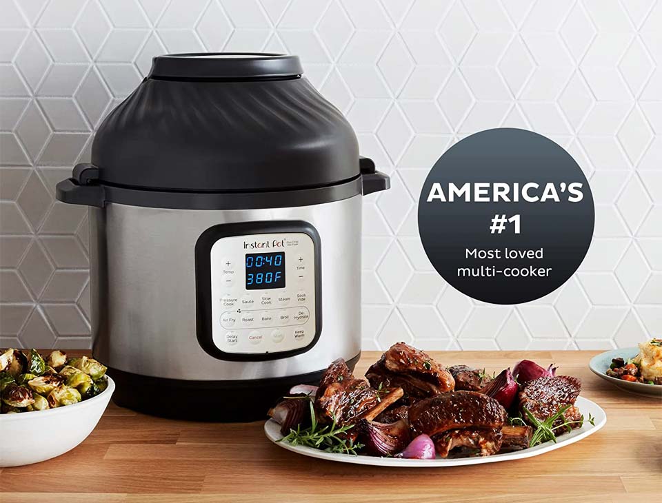 Instant Pot Duo Crisp 11-in-1 Electric Pressure Cooker
