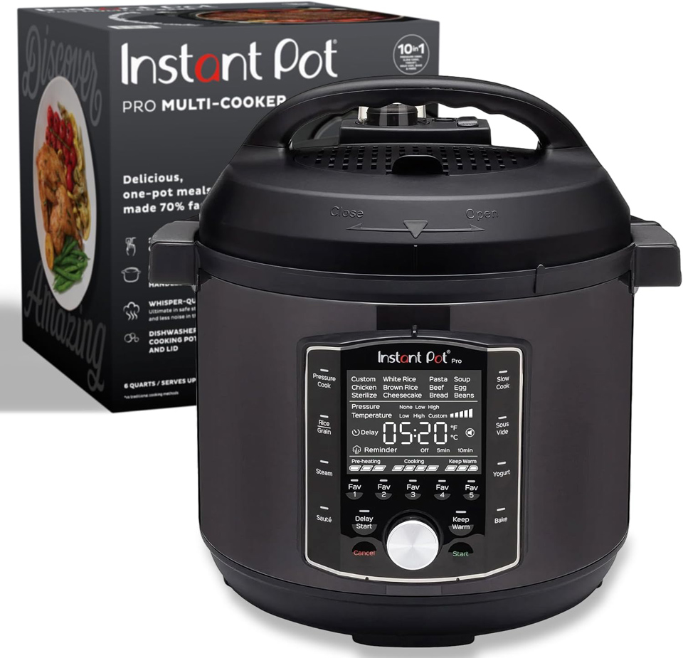 Instant Pot Pro 10-in-1 Pressure Cooker