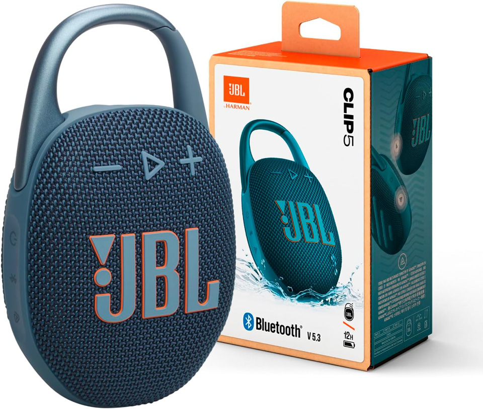 JBL Clip 5 Portable Waterproof Bluetooth Speaker
