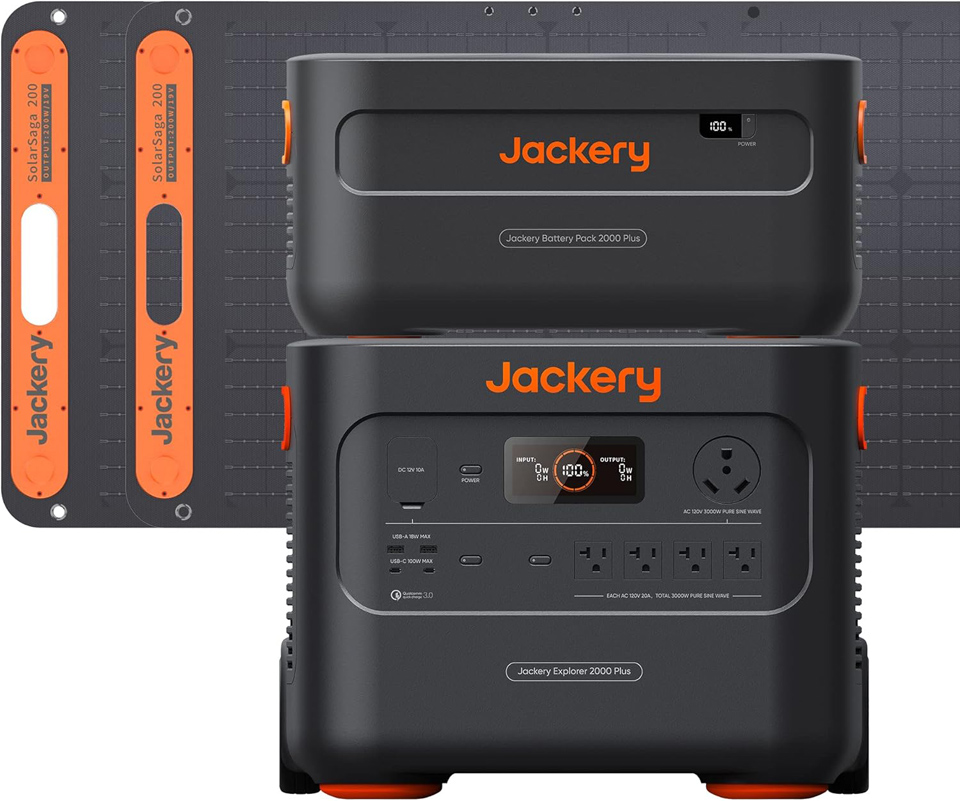 Jackery Solar Generator 4000 Kit