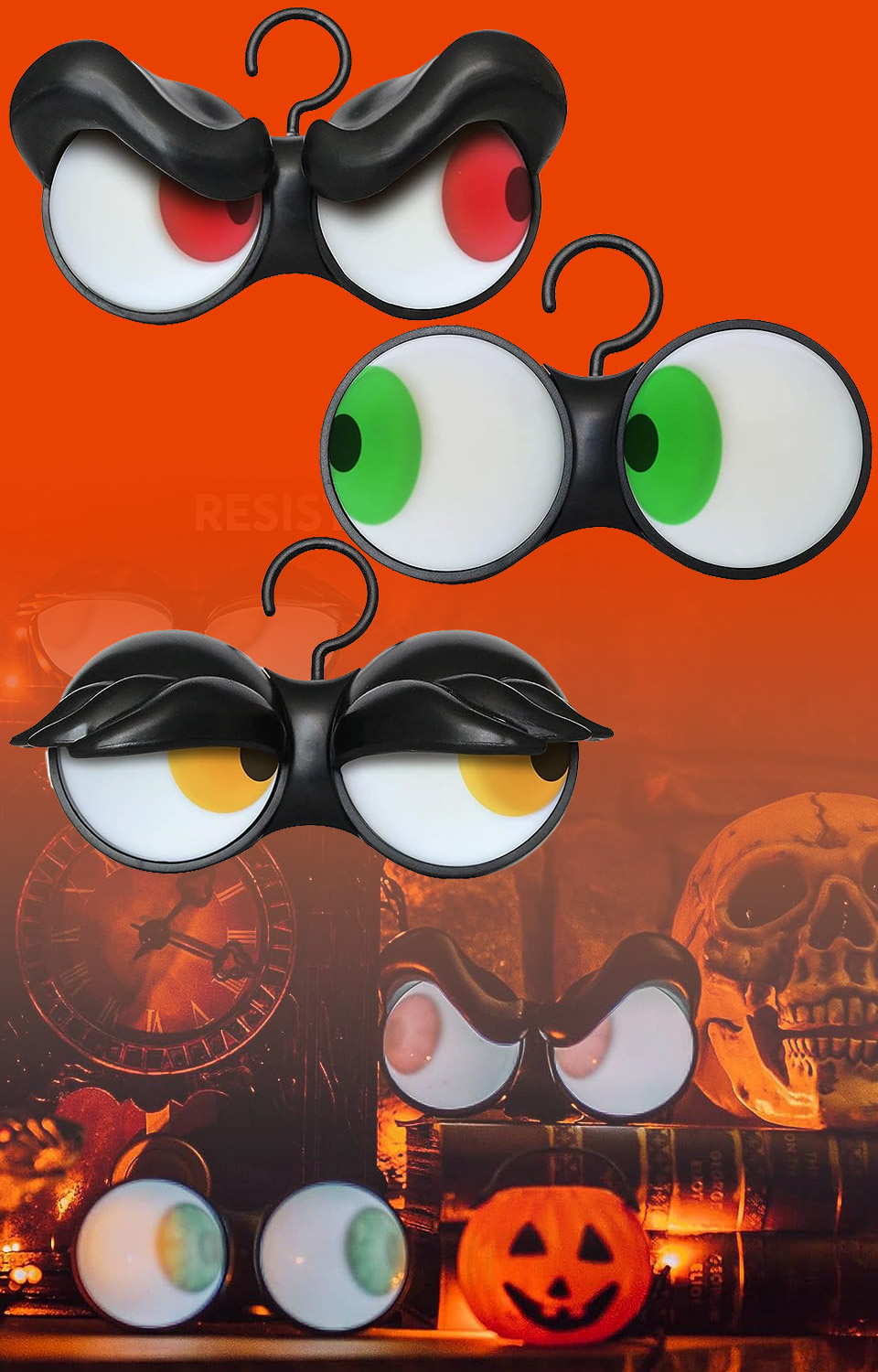 Joiedomi Halloween Flashing Peeping Eyes Light