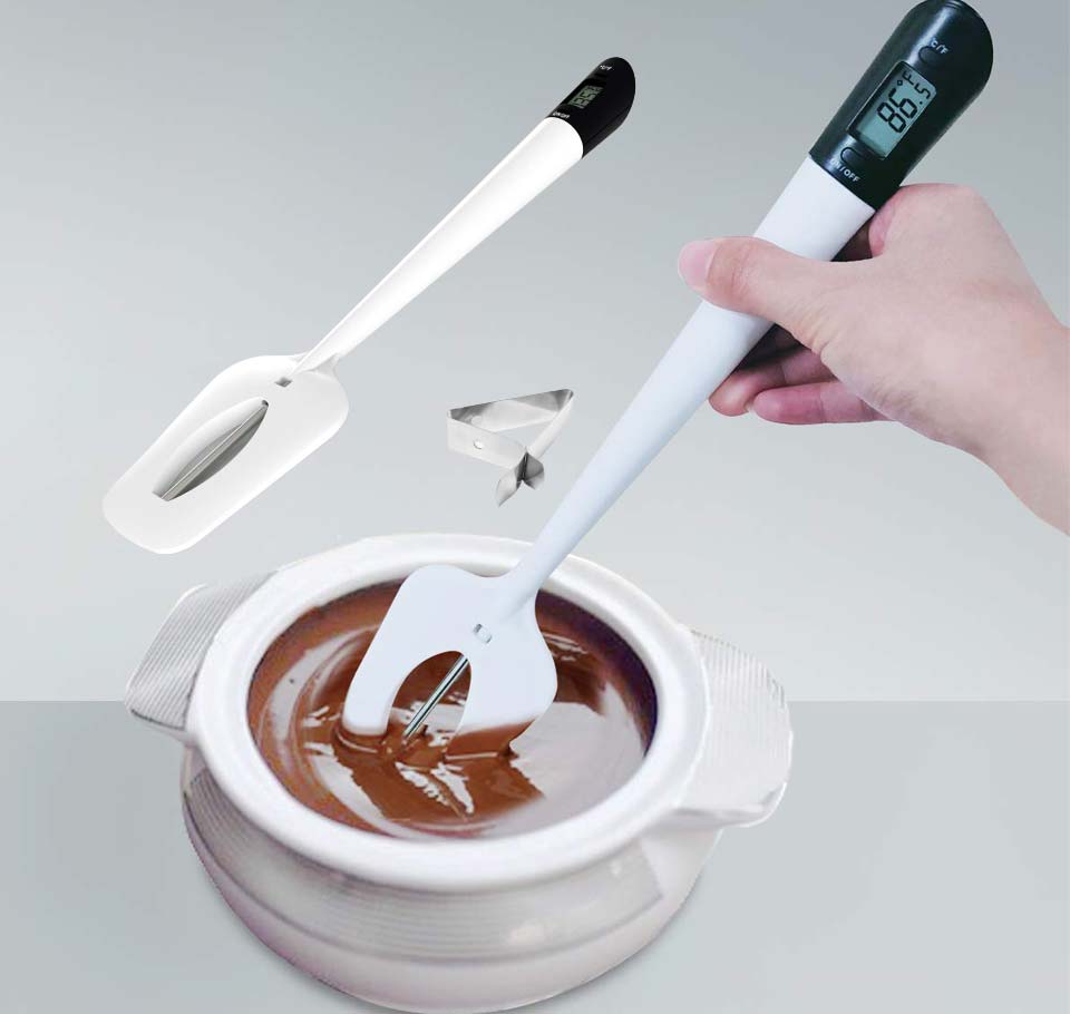 KT THERMO Digital Thermometer Spatula For Creams And Sauces