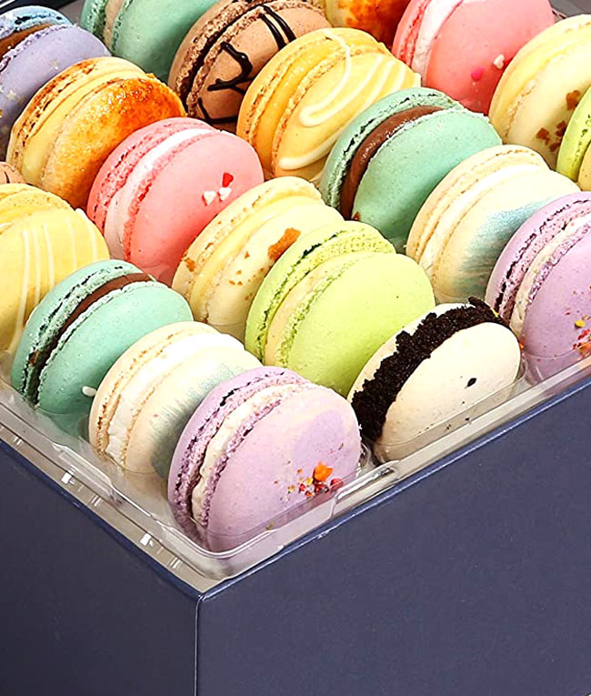 Luxury French Macarons European Cookies Gift Box