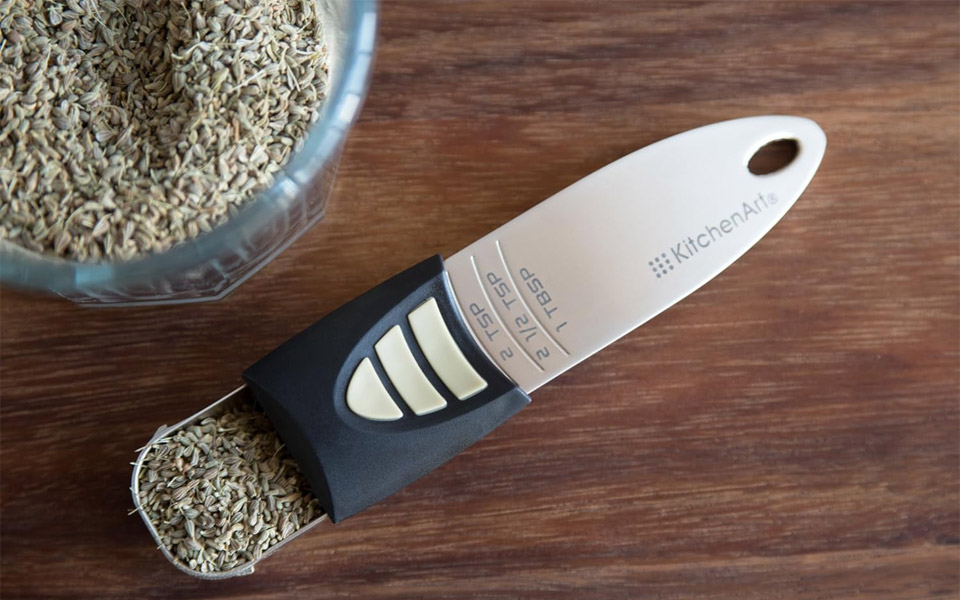 KitchenArt Professional Series Adjustable Measuring Tablespoon