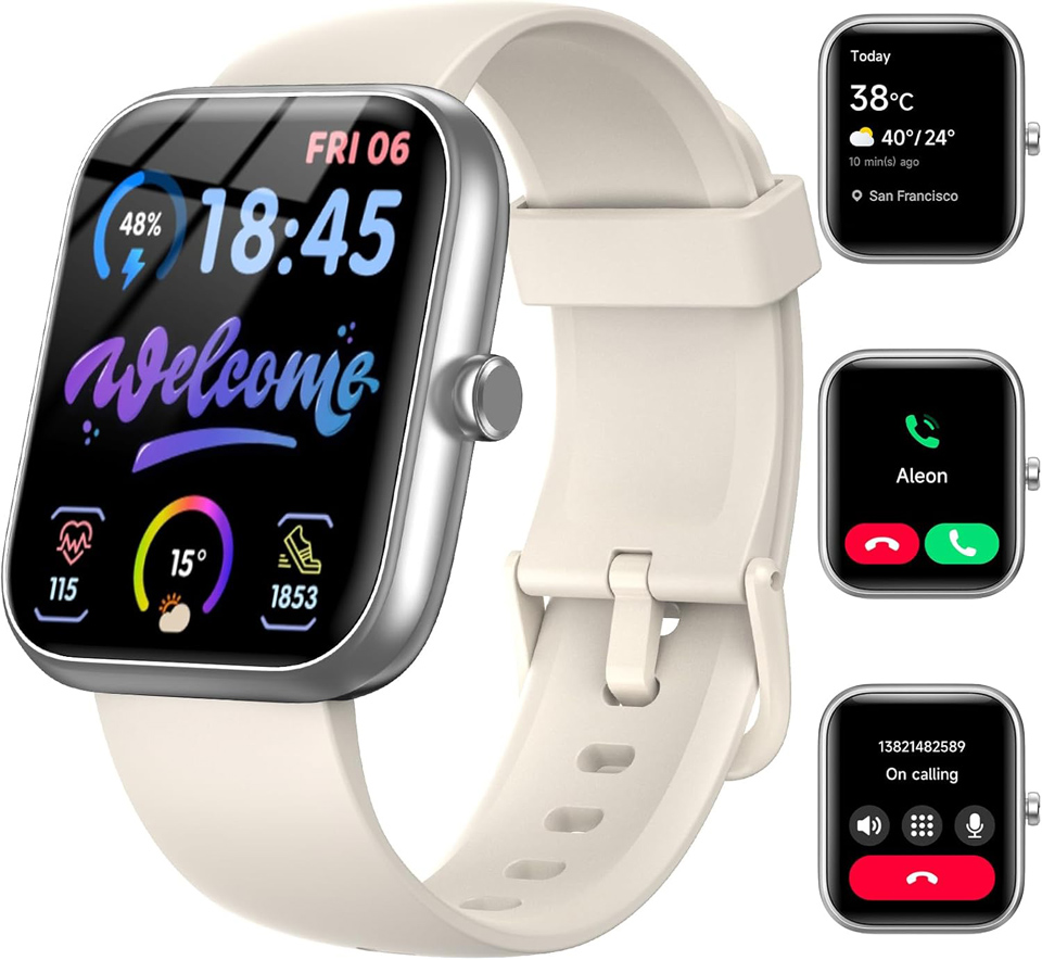 Konitee Smart Watch With Alexa And Fitness Tracker