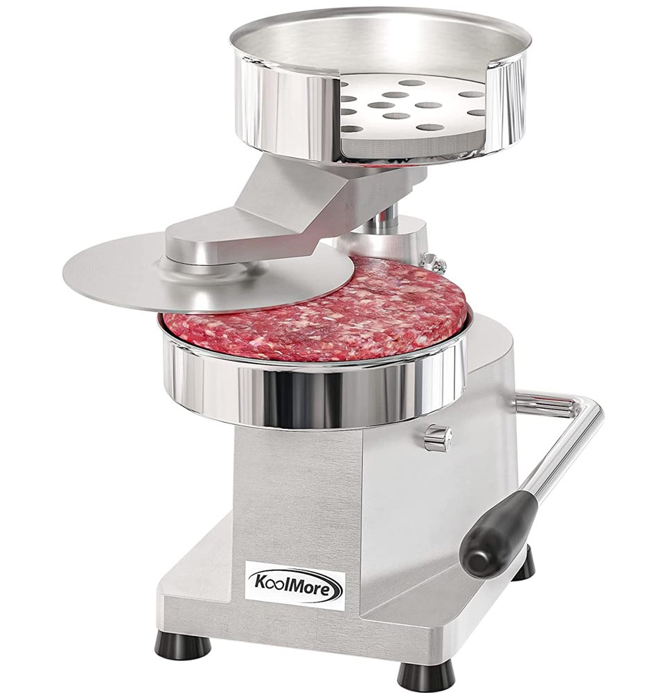 KoolMore 6-inch Burger Press Patty Maker