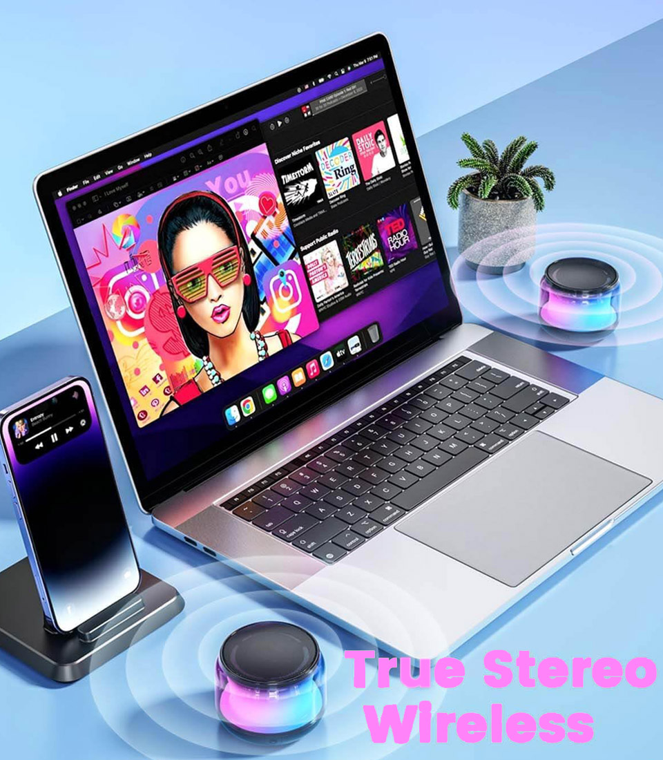 LENRUE Portable Bluetooth Speakers