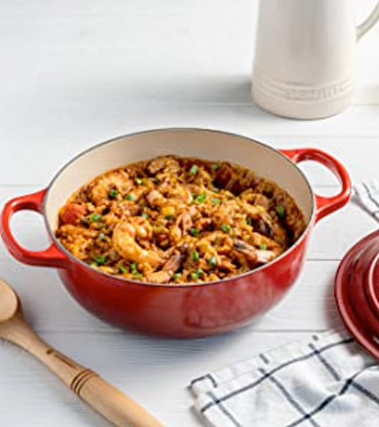 Le Creuset Enameled Cast Iron Oven.