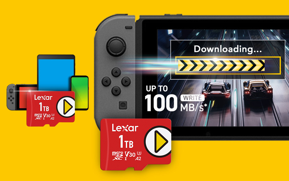 Lexar 1TB PLAY microSDXC Memory Card