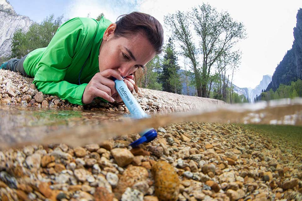 LifeStraw Personal Water Filter For Travel And Camping