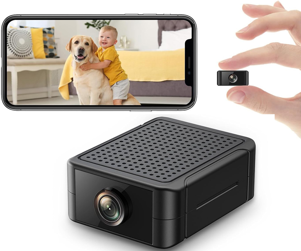 Liretope Mini Hidden 4K Spy Camera With Night Vision