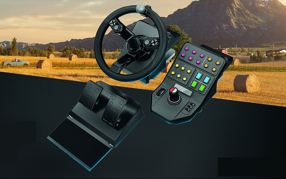 Logitech G Saitek Farm Sim Controller Bundle