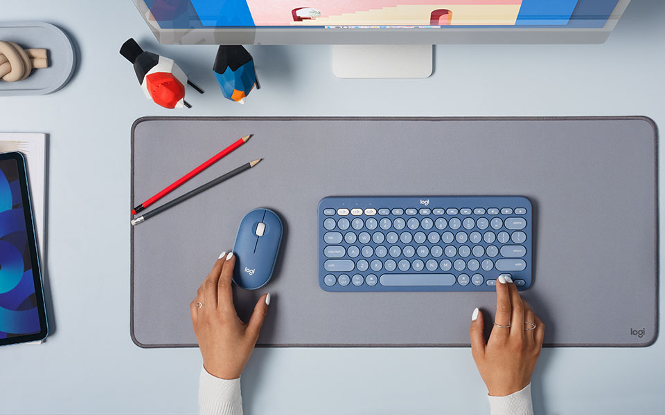 Logitech K380 & M350 Wireless Keyboard And Mouse Combo