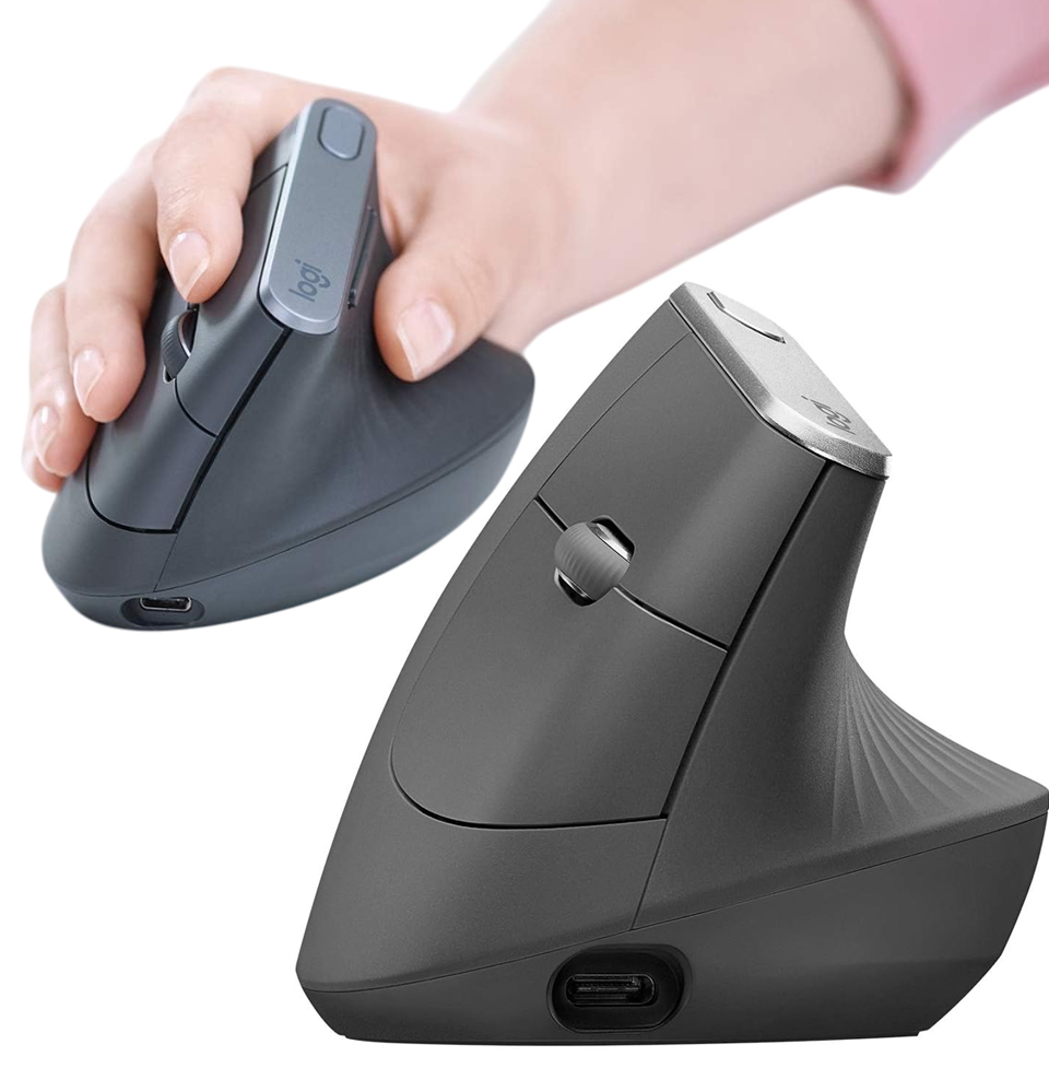 Logitech MX Vertical Wireless Ergonomic Mouse