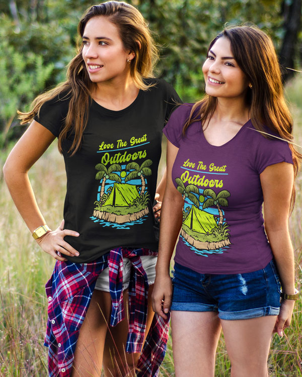 Love The Great Outdoors T-shirt And More