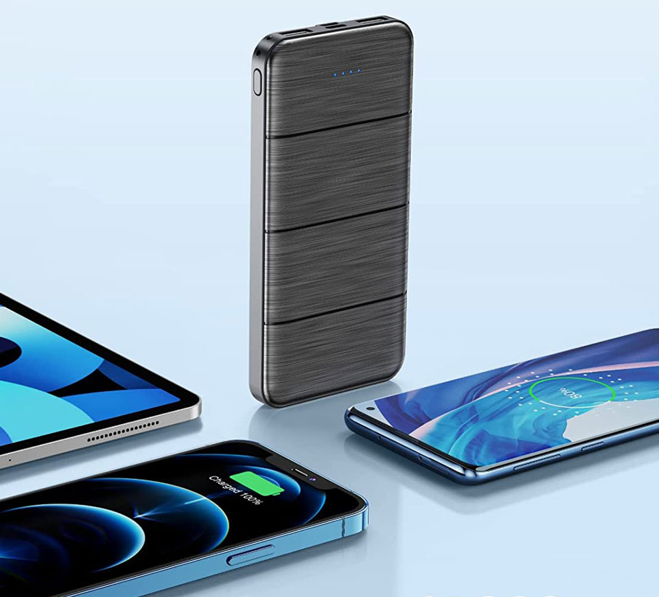 Loveledi Portable Dual USB Fast Charging Power Bank