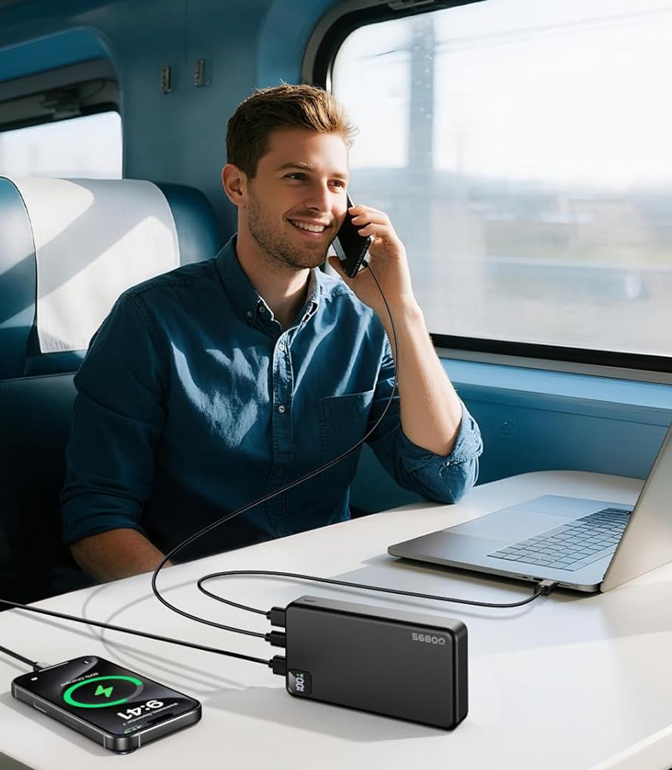 MaiVoz Portable Charger And Power Bank Ideal For Camping And Travel