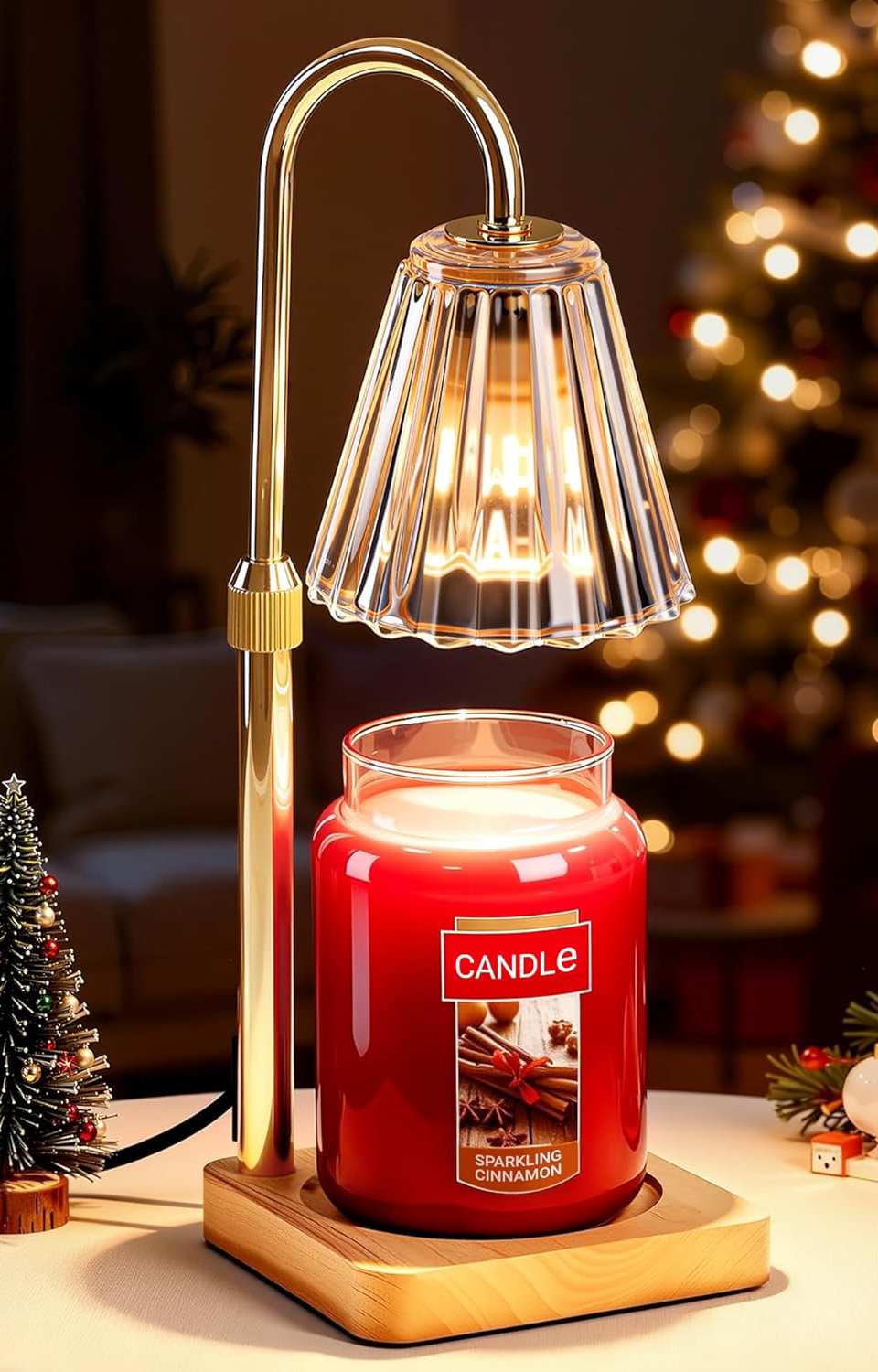 Marycele Candle Warmer Lamp With Timer Dimmer