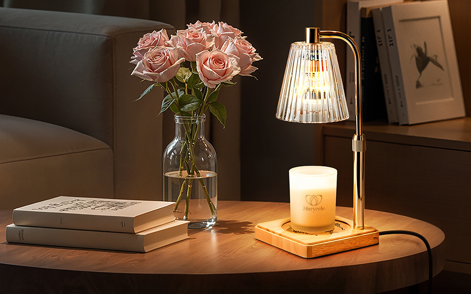 Marycele Candle Warmer Lamp With Timer Dimmer