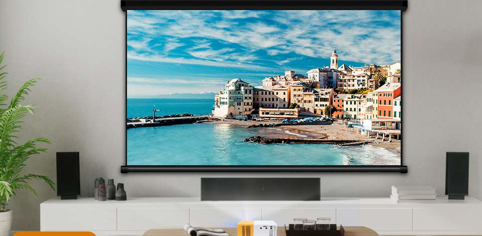 Meer Mini Portable Projector