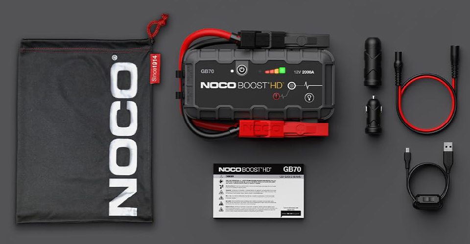 NOCO Boost HD GB70 Portable Battery Jump Starter