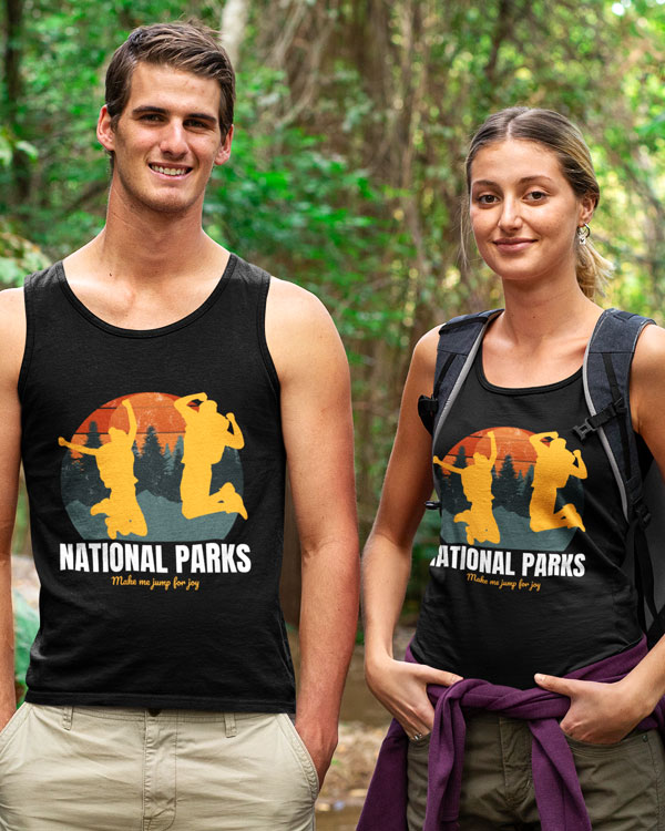 National Parks Make Me Jump For Joy T-shirt And More