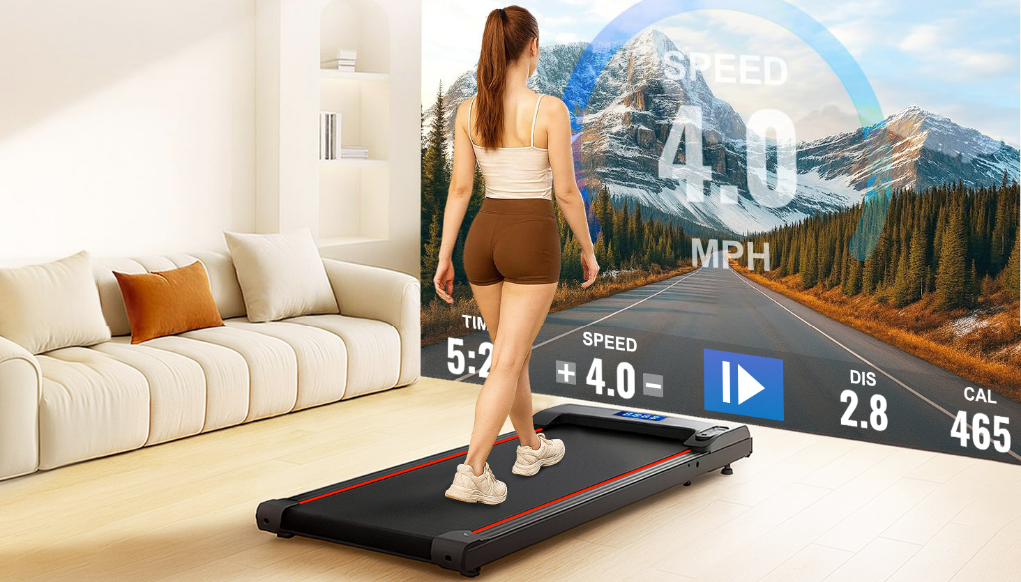 NeoSilent Walking Pad For Home And Office