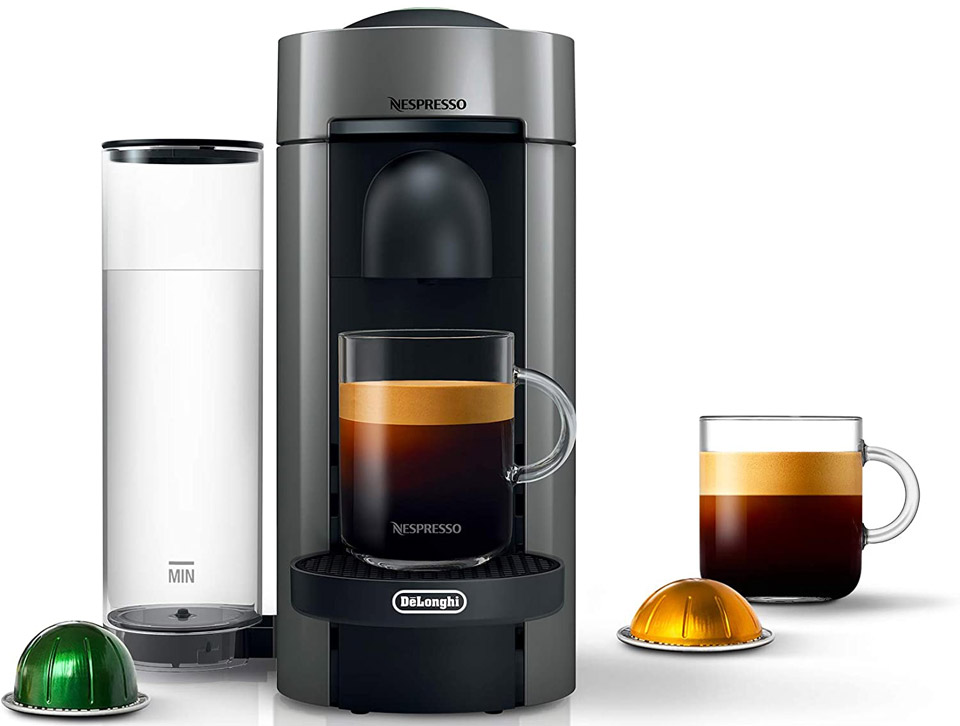 Nespresso VertuoPlus Coffee and Espresso Machine