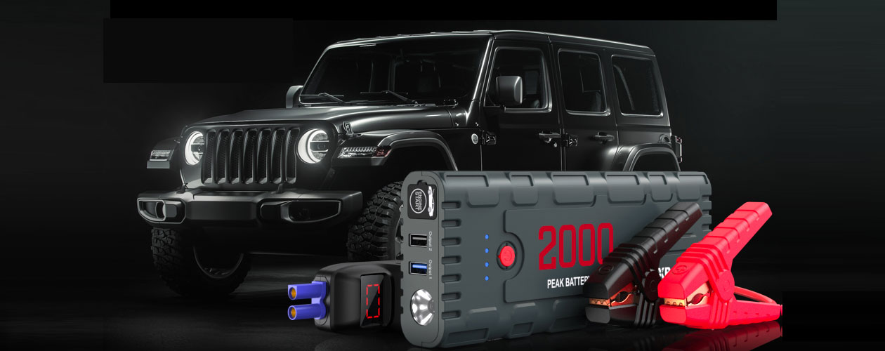 Car Gadgets - Nexpow Car Jump Starter With USB Quick Charge