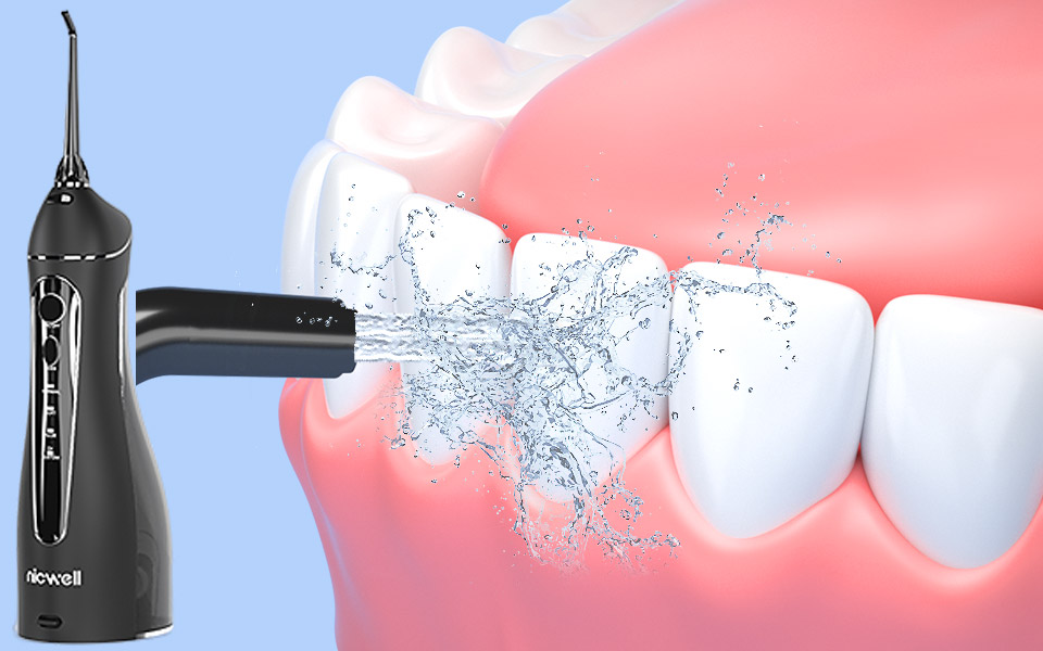 Nicwell Portable And Rechargeable Water Dental Flosser