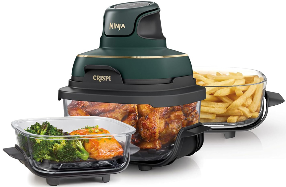 Ninja Crispi 5-in-1 Portable Glass Air Fryer