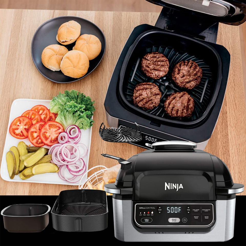 Ninja Foodi Indoor Electric Countertop Grill