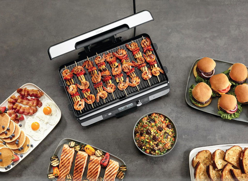 Ninja Sizzle Pro XL 20-Inch Indoor Griddle And Grill