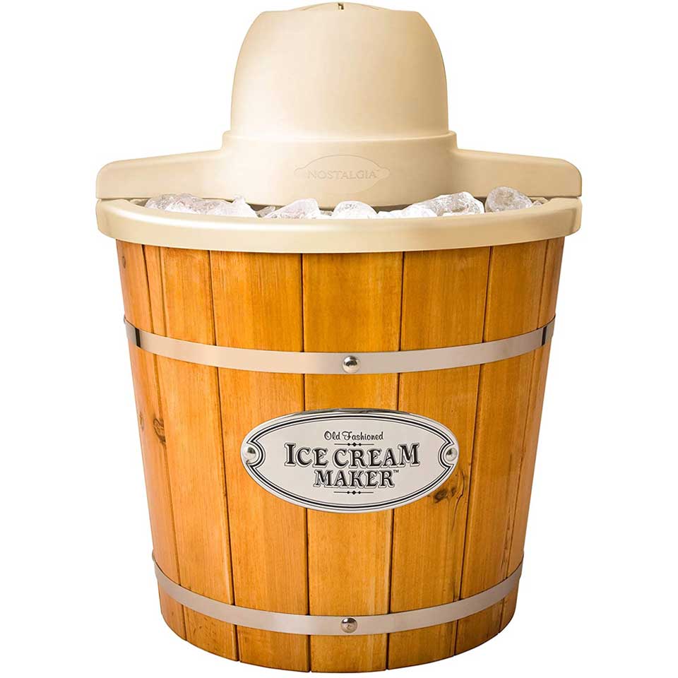 Nostalgia Electric Bucket Ice Cream Maker