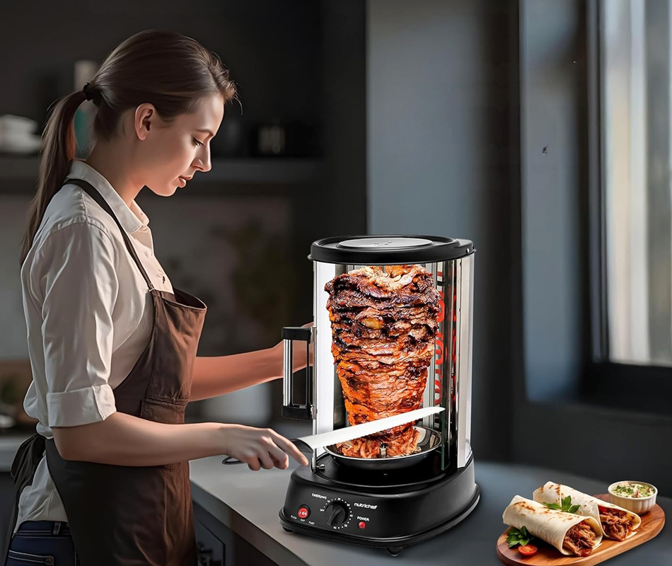 NutriChef Vertical Rotisserie Rotating Oven