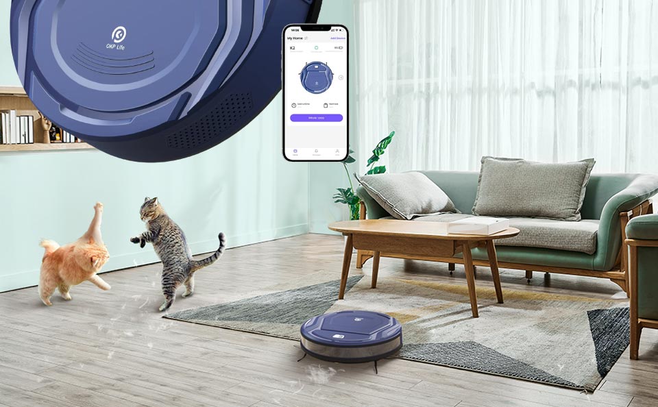 OKP Life K2 Robot Vacuum Cleaner