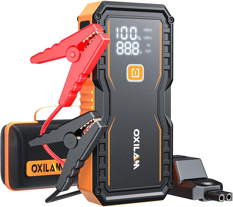 OXILAM Portable Car Jump Starter 6000A